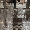 Particolare interno del mobile bar vintage
